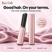 Kurlish rose doré et son capuchon